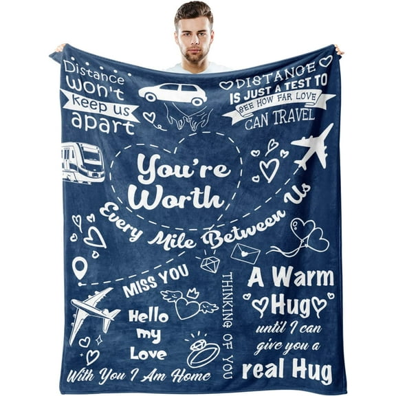 CoKnites Meaningful Gift Fleece Throw, 60" x 50"