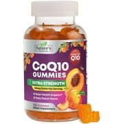 CoQ10 Gummies for Adults 100mg - 3X Strength, High Absorption, Antioxidant Supplement for Heart Health Support & Energy Production, Ultra Coenzyme Q10 Vitamins, Coq 10 Supplements - 120 CoQ10 Gummies