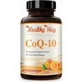 thumbnail image 1 of Healthy Way CoQ10 Supplement, Antioxidant Support for Heart Health & Energy, 400mg, 200 Capsules, 1 of 7