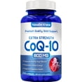 thumbnail image 1 of NasaBeahava CoQ10 Supplement, Vegan Coenzyme Q10 for Skin, Heart & Energy, 800mg, 200 Capsules, 1 of 9