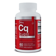 Essential Elements CoQ10 100mg Softgels for Heart, Brain, and Vascular Support - Comprehensive Coenzyme Q10 Supplement Formulated for Optimal Absorption - 60 Count, 2 Month Supply