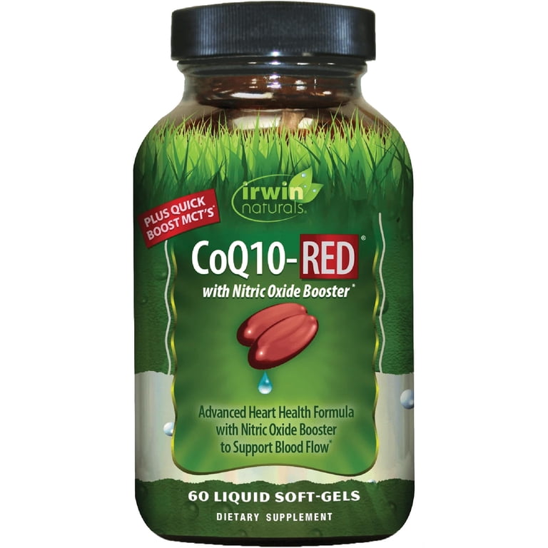 l carnitine with coq10 plus l arginine Irwin Naturals CoQ10-RED Nitric Oxide Booster & MCTs, Heart Health Formula, 60 Softgels Blog - Dermiq Clinic Sustainably sourced PRE Flavor:Blue Sky