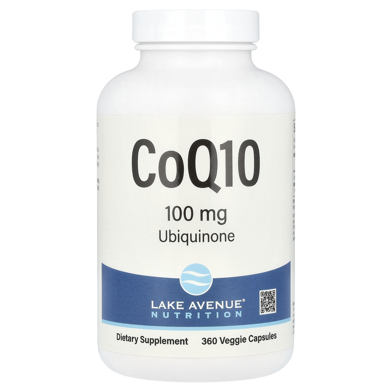 CoQ10 by Lake Avenue Nutrition - Ubiquinone Supplement - Promotes ...