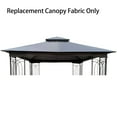 thumbnail image 1 of CoSoTower 10X10 ft Patio Double Roof Gazebo Replacement Canopy Top Fabric, Gray, 1 of 6