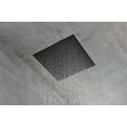 thumbnail image 1 of CoSoTower 16 Inch Square Rain Shower Head Matte Black 304 Stainless Steel Showerhead, 1 of 9