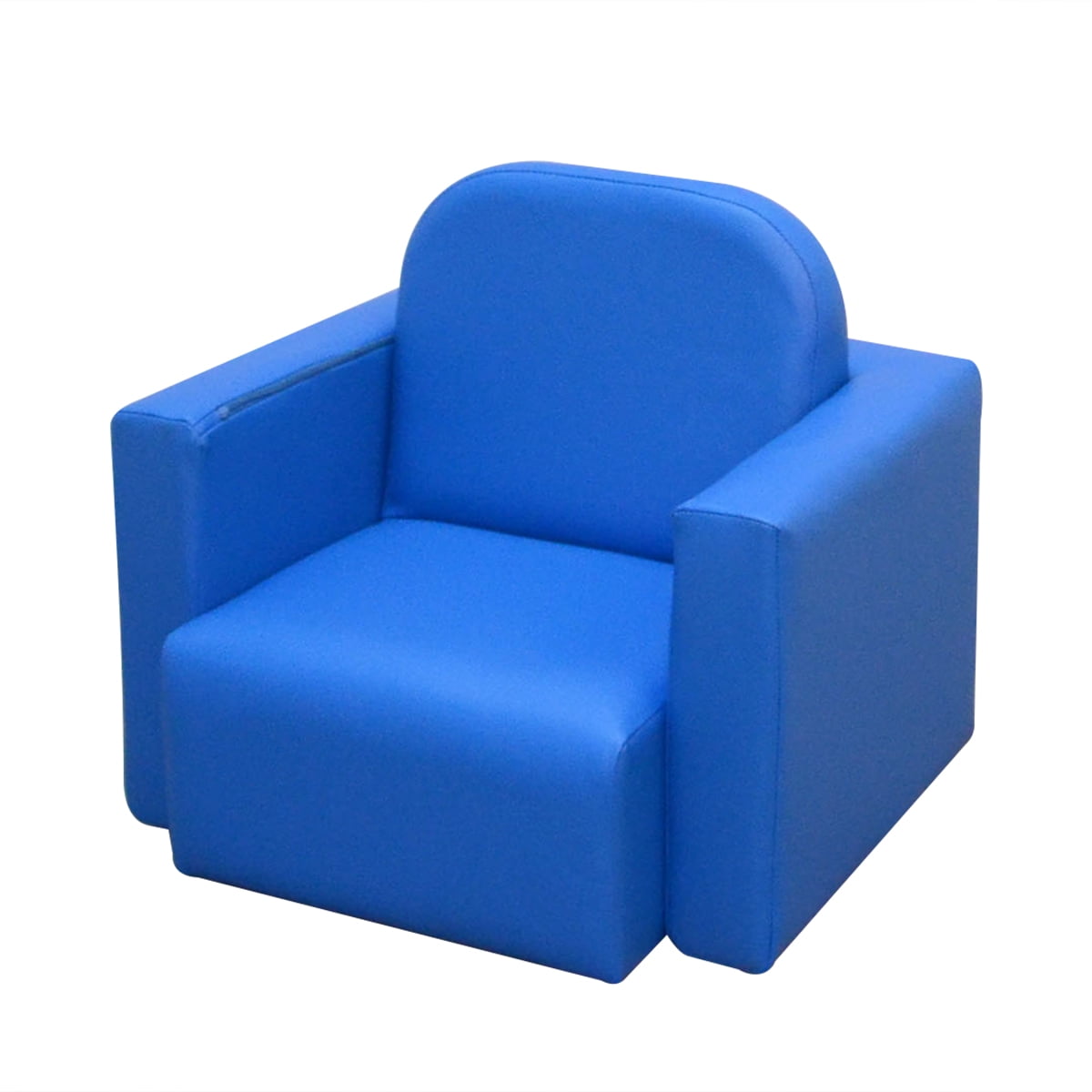 CoSoTower 2-In-1 Multifunctional Kids Sofa Convertible Table and Chair Set for 3 Years Old Boys Girls, Blue