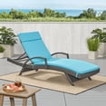 thumbnail image 1 of CoSoTower 2-Pack Water-Resistant Chaise Lounge Cushions 79.25" x 27.5" Outdoor Patio Chair Cushions with Ties, Polyester Poolside Sunbed Cushions for Most Chaise Lounges (Lounges Sold Separately), 1 of 9