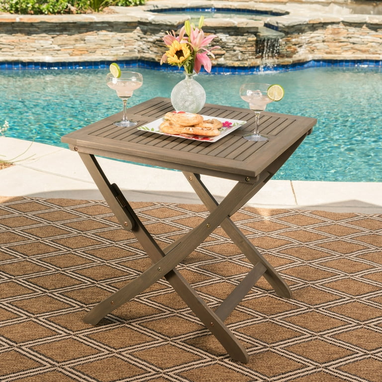Fold up bistro table discount