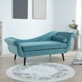 thumbnail image 1 of CoSoTower Contemporary Chaise Lounge With Scroll Arms, 1 of 9