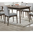 thumbnail image 1 of CoSoTower Contemporary Walnut Finish 1pc Dining Table Only Solid Wood Rectangle Table Melamine MDF Dining Room Furniture, 1 of 9