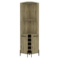 thumbnail image 1 of CoSoTower Corner Bar Cabinet Shopron, Living Room, Aged Oak, 1 of 7