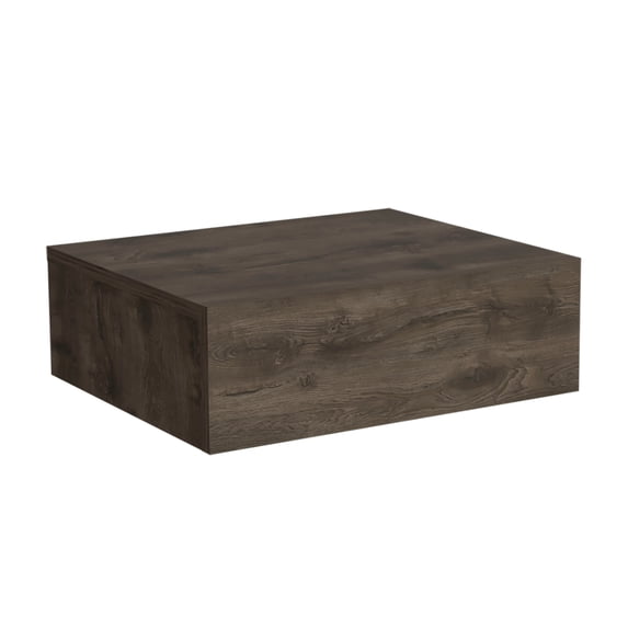 CoSoTower Floating Nightstand, Wall-Mounted with Drawer- Dark Brown -Bedroom