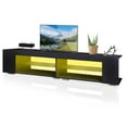 thumbnail image 1 of CoSoTower LED TV Stand Modern Entertainment Center with Storage High Gloss Gaming Living Room Bedroom TV Cabinet, 1 of 7