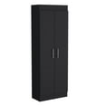 thumbnail image 1 of CoSoTower Pantry Cabinet Clinton, Kitchen, Black, 1 of 7