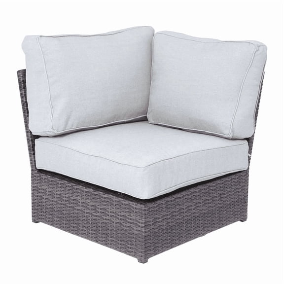 CoSoTower Shick Fully Assembled Corner Wedge Patio Chair with Cushions