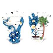 CoTa Global Footprint - 3D Designs - Nautical Blue Magnet 2pc Set - Item #7592