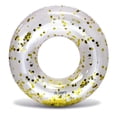 thumbnail image 1 of CoTa Global Inflatable Pearl White Pool Float Tube - Premium Confetti Pool Float, Inflatable Tube Ring Pool Float for Kids and Adults, Heavy Duty Pool Ring Party Float for Beach, Lake - 36 Inches, 1 of 7