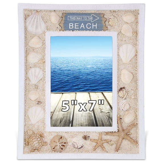 Cota Global Sea Turtle Photo Frame - Oceanic Design 5x7 - 11 inches