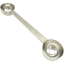CoaGu Coffee Scoop 15ml & 30ml Long Handle 304 Stainless Steel Teaspoon & Tablespoon 1pc (1Tbsp & 2Tbsp) for Coffee or Baking