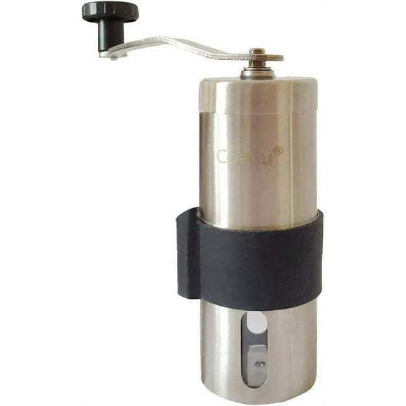 CoaGu Pill Crusher-Grind Multiple Tablets to a Fine Powder-Stainless Steel Medicine Grinder-Portable Tablet Pulverizer with Antiskid Rubber Perfect for Travel,Feeding Tube use,Pets or Kids