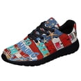 thumbnail image 1 of CoaStl Beach From Sea To Shining Sea Shoes Sneakers Black Size 9.5, 1 of 7