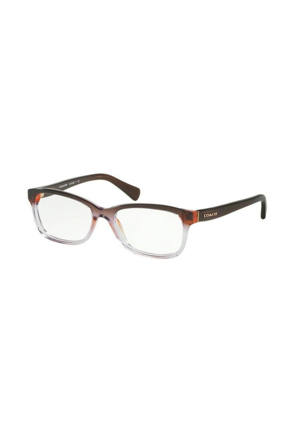 0HC6089 Optical Full Rim Rectangle Womens Eyeglasses - Size 51 (Purple Brown Gradient / Transparent)