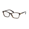 thumbnail image 1 of Coach 0HC6091B Optical Full Rim Square Womens Eyeglasses - Size 53 (Dark Tortoise / Transparent), 1 of 3