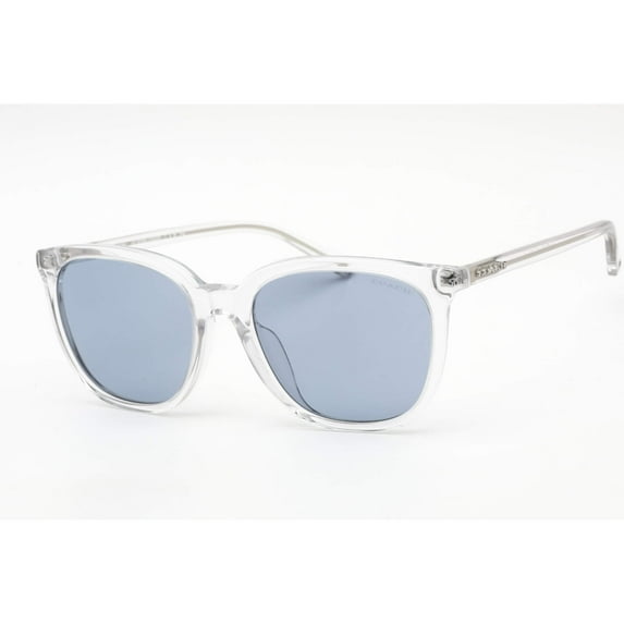 Coach 0HC8338U 511172 Women's Transparent Square Frame Sunglasses