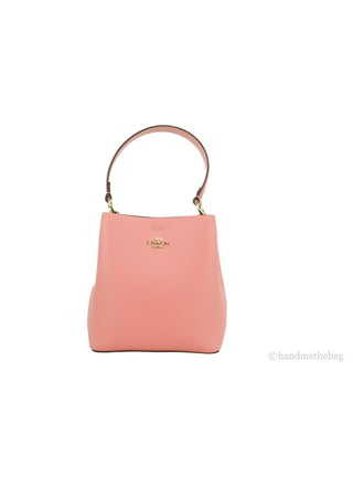 Leather crossbody bag Coach Pink in Leather - 32277468