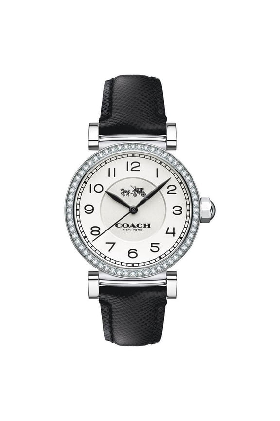 14502399 Madison Silver Glitz Case Ladies Watch