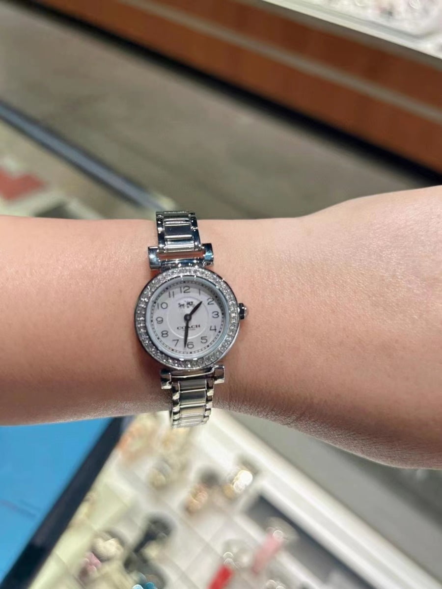 Coach 14502402 Madison Silver-Tone Stainless Steel Watch Coach 14502402 Madison Silver-Tone Stainless Steel Watch