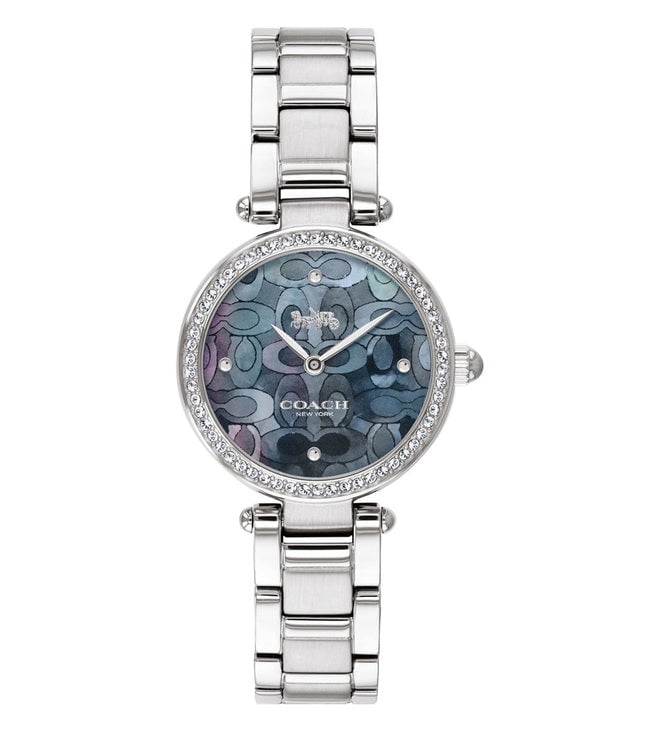 Coach 14503224 Blue Mother Of Pearl Dial Stainless Steel  display picture 1