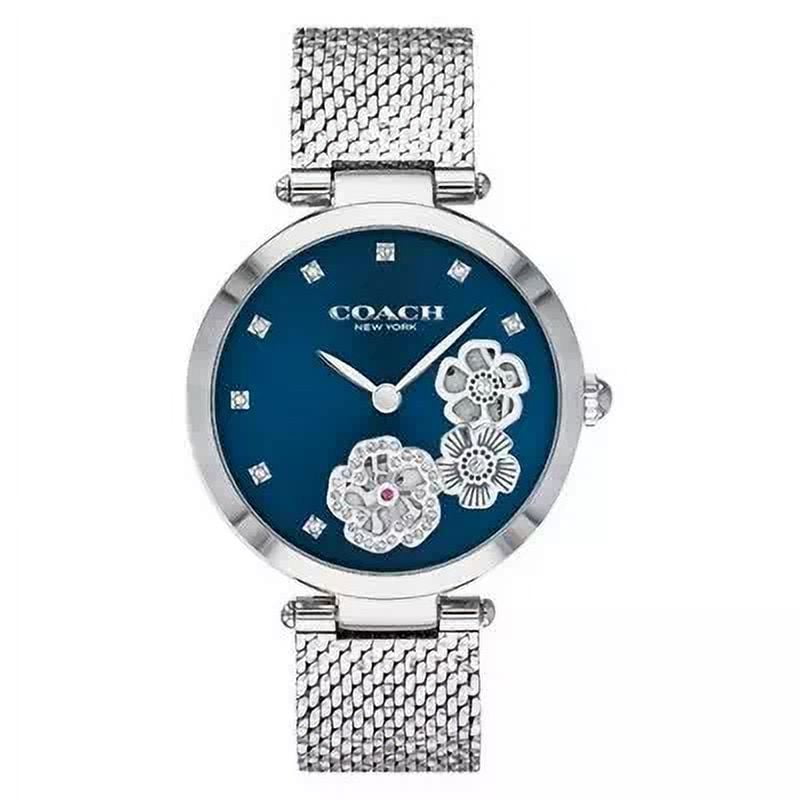 Blue top coach watch