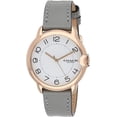 thumbnail image 1 of Coach 14503611 Arden Ivory White/Rose Gold Tone Dial Grey Leather Band Women's Watch, 1 of 4