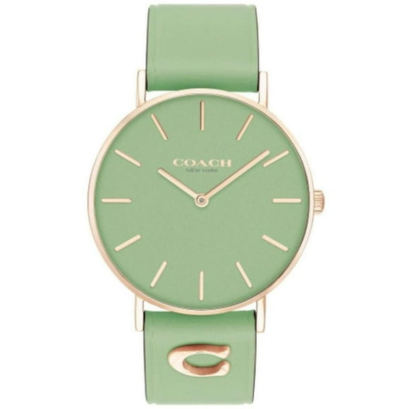 Coach Women's Perry Green Dial Watch - 14503921