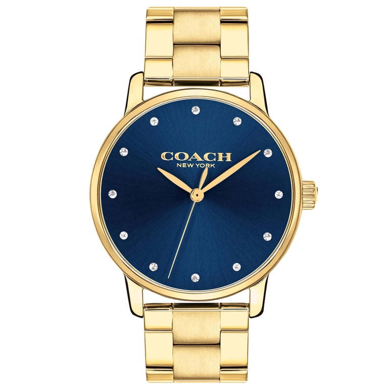 Coach Navy and Gold Timepiece Men main image 2