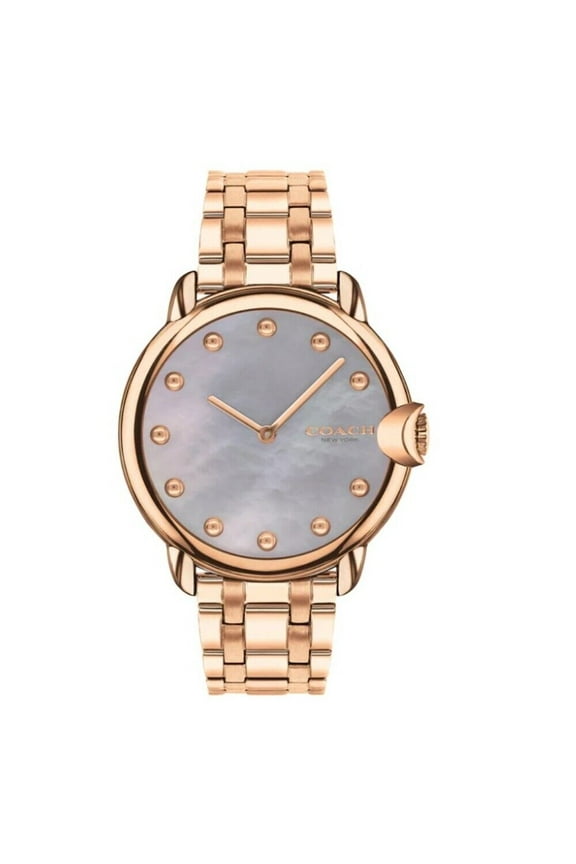 14503988 Arden Mother of Pearl Dial Rose Gold Tone Stainless Steel Women's Watch