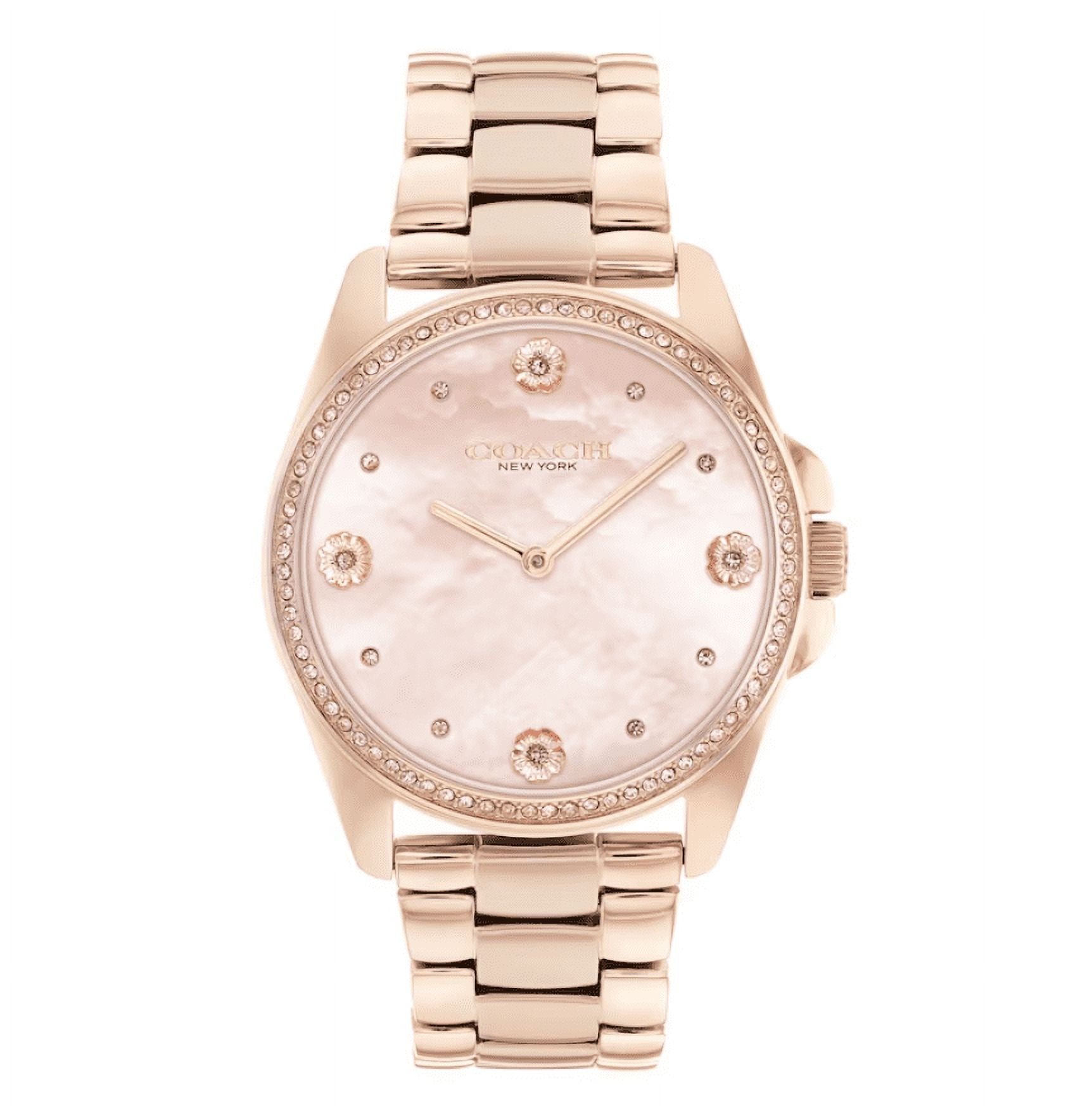 Coach Rose Gold Women\'s Watch New Authentic Coach Perfect Boyfriend Rose Gold Crystals  main image 2