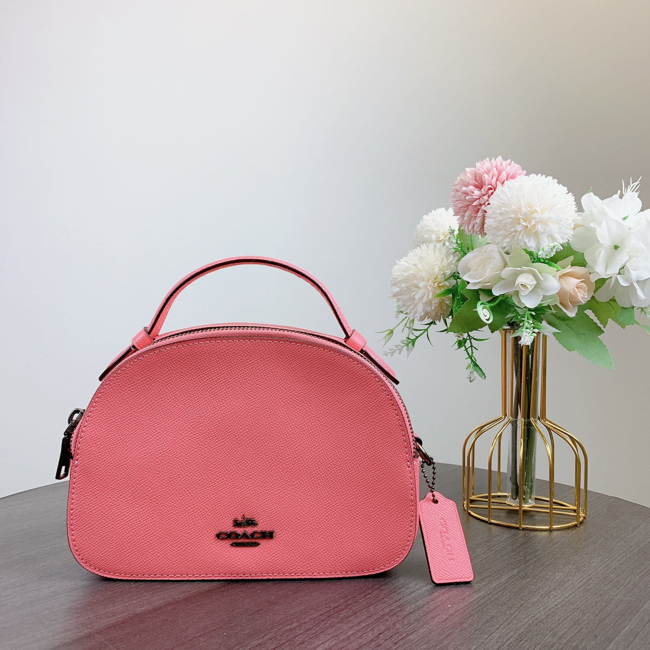 Coach pink lemonade purse hotsell