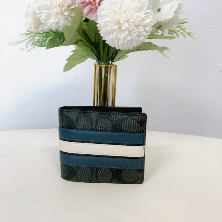 Coach store wallet stripe