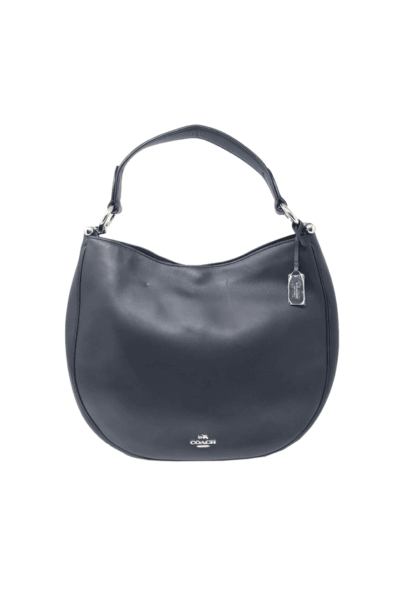 36026 Nomad Hobo In Glovetan Leather Navy Blue Ladies Bag