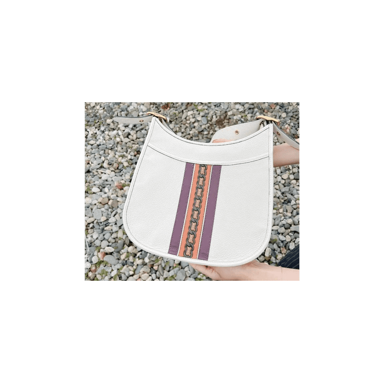 Emery crossbody with online varsity stripe