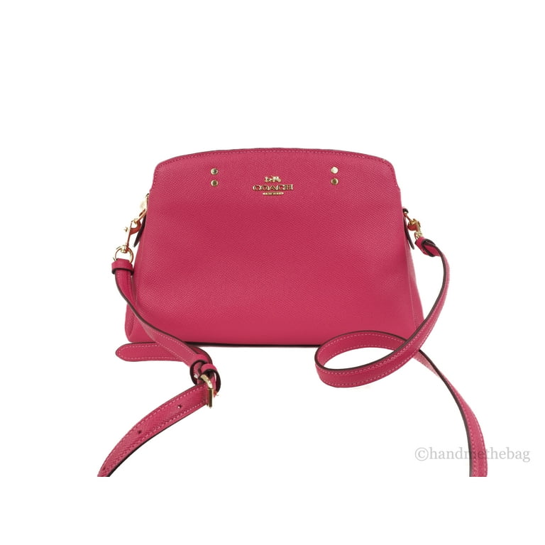 Coach crossgrain leather mini lillie carryall sale