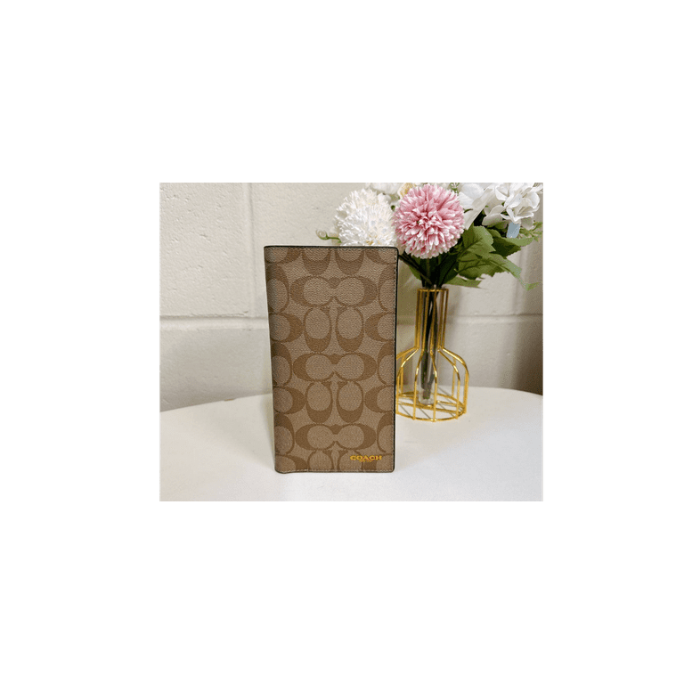 Coach slim online passport wallet