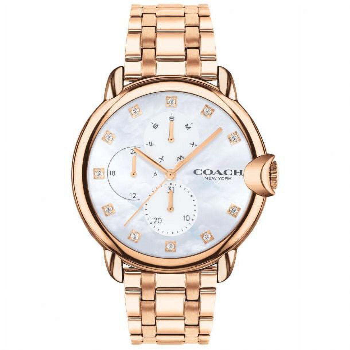 Coach Arden Crystal and Rose Gold Tone Bracelet Faroe Islands Ubuy