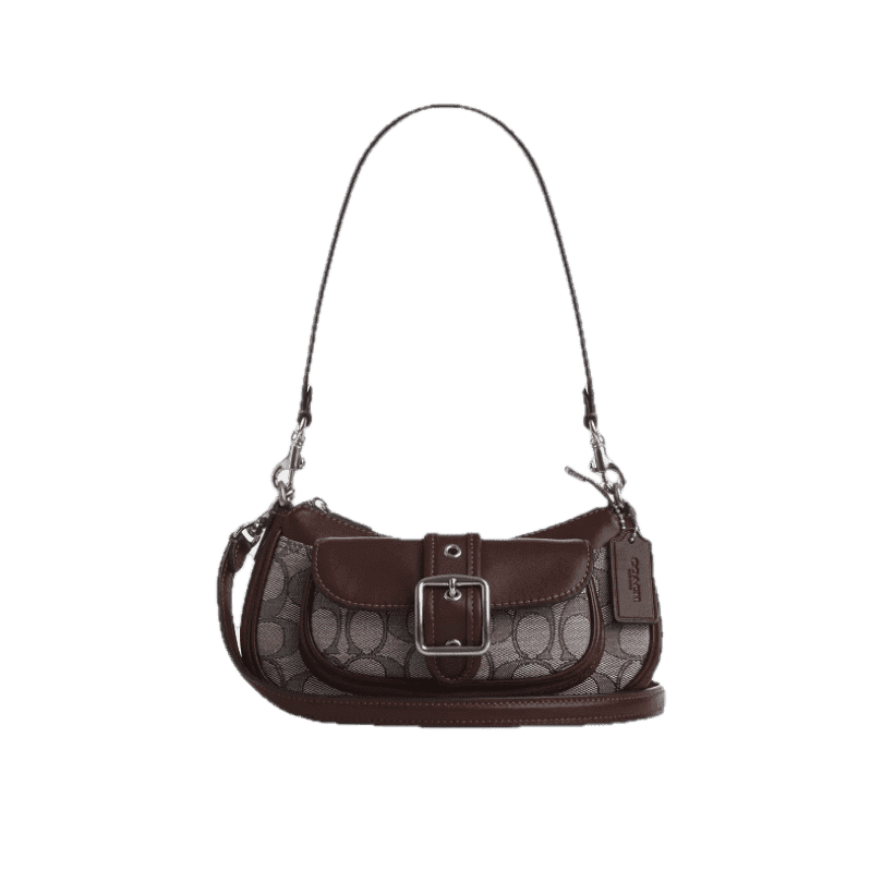 Coach Ashton Mini Shoulder Bag In Signature Jacquard