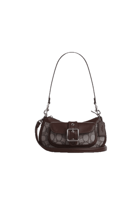 Ashton Mini Shoulder Bag In Signature Jacquard