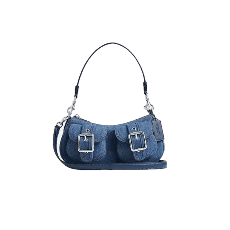 Coach Ashton Shoulder Bag In Denim/indigo - Walmart.com
