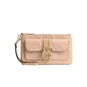 Coach Ashton Wristlet In Signature Leather