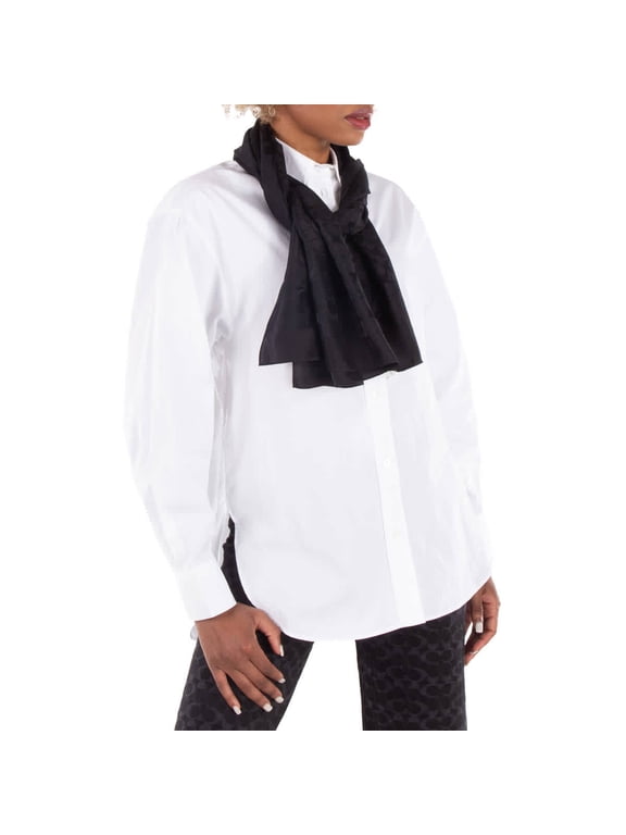 Black Signature Shawl